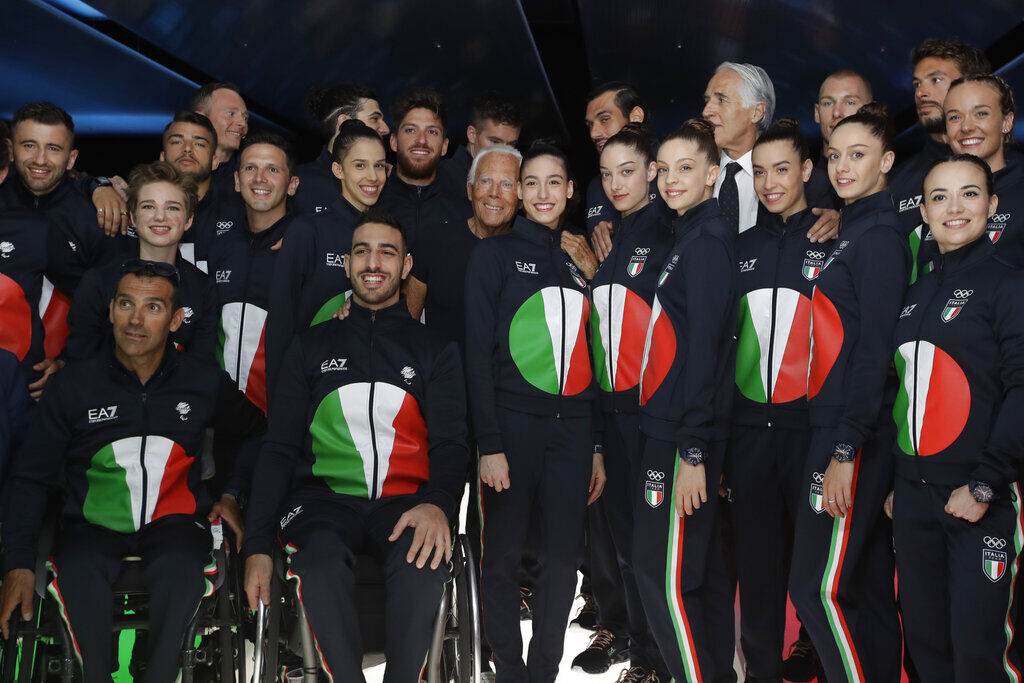 Olympic Uniforms Giorgio Armani